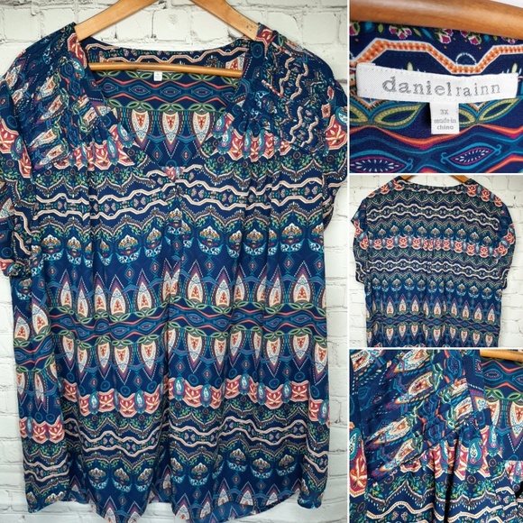 Anthropologie Tops - Daniel Rainn plus blouse size 3X